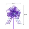 Unique Bargains Bright Metallic Gift Wrapping Large Pull Bow Ribbon for Wedding 5 Pcs - 2 of 4