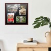 PosterPalooza | Brown Finish Collage Frame - Black Mat, 20 Frame Sizes to Choose From, UV Acrylic - 4 of 4