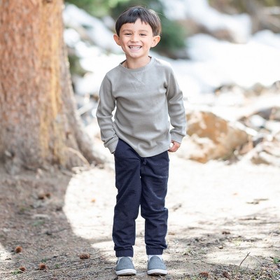 RuggedButts Heather Navy Knit Jogger Pants