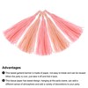 Unique Bargains Party Decoration Reusable Strong Rope Tassel Garland Banner 20 Pcs - 4 of 4