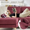 MOONMISS 104" Sectional Couches for Living Room Modular Sofa with Double Chaise U- Shaped Sofa Set with Corduroy Fabric for Living Room - 2 of 4