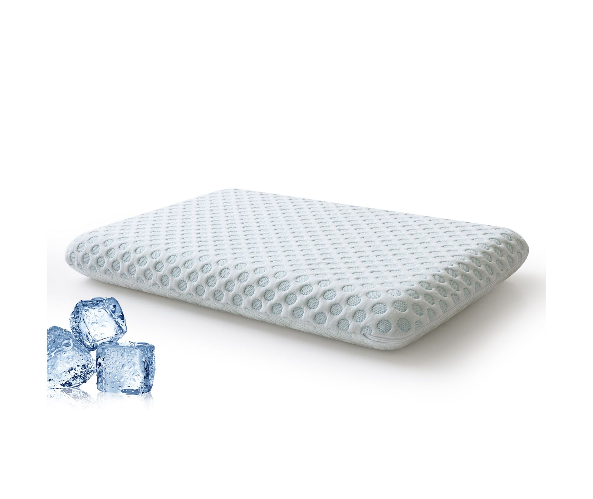 Ultra Thin Pillow Stomach Sleeping, Cooling Flat Pillows for Side Back Stomach Sleepers