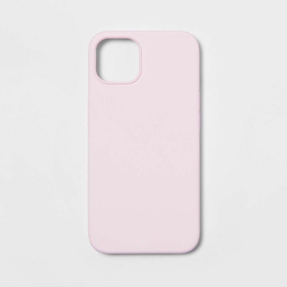 heyday Apple iPhone 13 Silicone Case - Pink