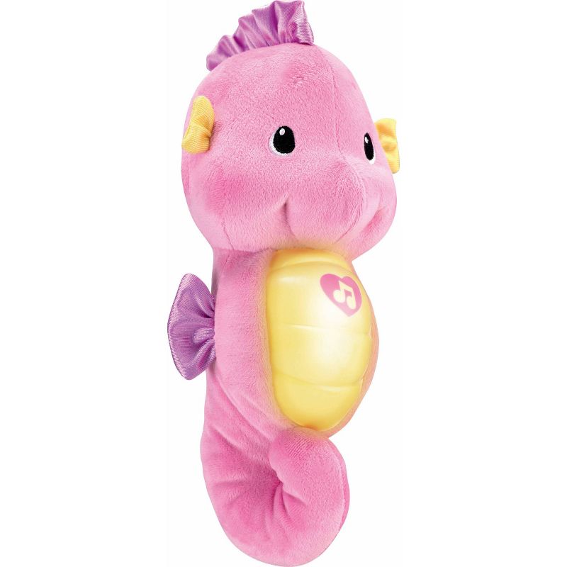 Fisher-Price Soothe N&#39; Glow Crib Toy - Seahorse Pink, 4 of 7