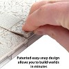 Monster Adventure Terrain - 50pc Cracked Style Tile Expansion Pack Paintable 1"x1" Tile Set - Compatible with DND Dungeons Dragons, Pathfinder, RPG - 2 of 3