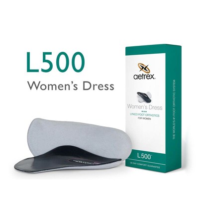 Aetrex Women's Dress Orthotics - 3/4 Insole for Dress Shoes