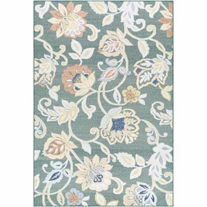 Hauteloom Piers Medium Green Area Rug - 1 of 4