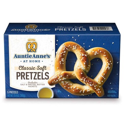 Auntie Anne's Classic Soft Frozen Pretzels - 13.4oz/5ct