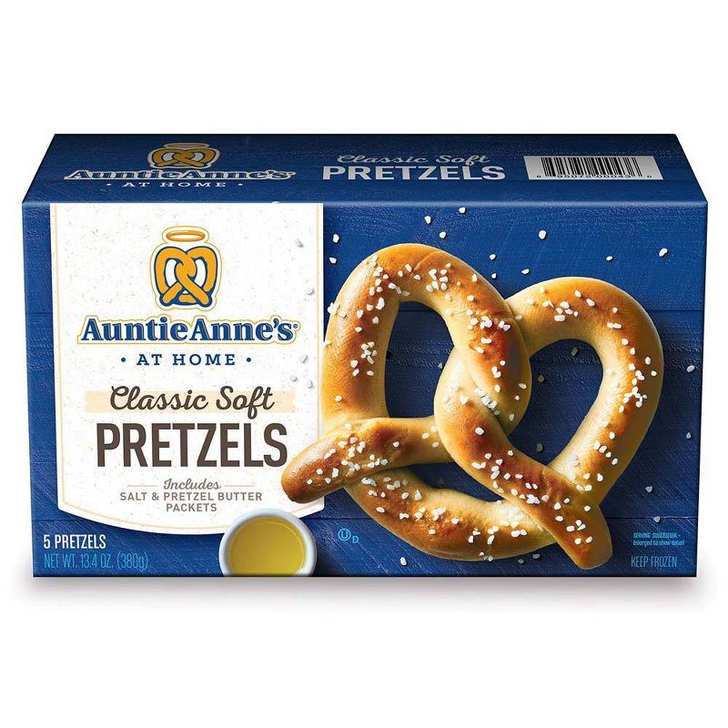 Auntie Anne&#39;s Classic Soft Frozen Pretzels - 13.4oz/5ct, 1 of 5