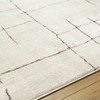 Hauteloom Koume Ivory & Brown Area Rug - 3 of 4
