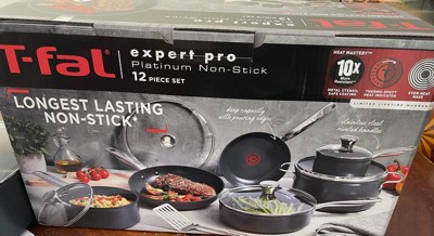 T-fal Platinum Unlimited Nonstick 12pc Non-stick Cookware Set With