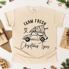 Simply Sage Market Women's Farm Fresh Trees Car Short Sleeve Garment Dyed Tee - 3 of 4