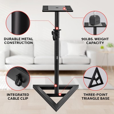 Pyle PSTND35.5 Monitor Speaker Stands - Thumbnail 4