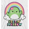 Squishmallows Maritza Feelin' Mallow Crew Neck Short Sleeve White & Green Ombre Youth Boy's T-shirt - 2 of 3