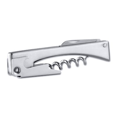 BergHOFF Essentials Stainless Steel Manual Wine Opener 4.5 Inches, Hotel