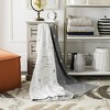 Ella Knit Throw Blanket - Light Grey/Ivory - 50" x 60" - Safavieh . - 2 of 2