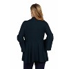 24seven Comfort Apparel Bell Sleeve Flared Open Front Maternity Cardigan - 3 of 4