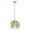 Livex Lighting Acanthus 1 - Light Pendant in  Winter Gold - 2 of 4