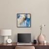 Art Remedy Head in the Clouds Blue Abstract Wall Art Framed - 2 of 4