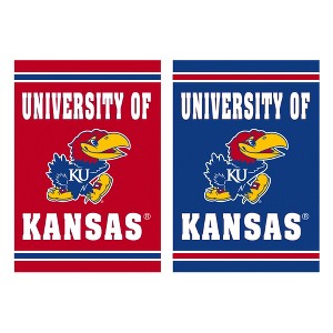 Evergreen University of Kansas House Flag 28 x 44 Inches Outdoor Decor for Homes and Gardens - 1 of 1