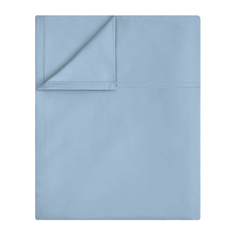 Luxury Flat Sheet Only, 600 Thread Count - 100% Cotton Sateen, Soft, Cool & Breathable by California Design Den, 1 of 9