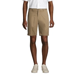 Lands' End Men's Big 9" Traditional Fit No Iron Chino Shorts - 1 of 4