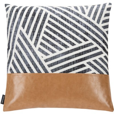 white and tan pillows