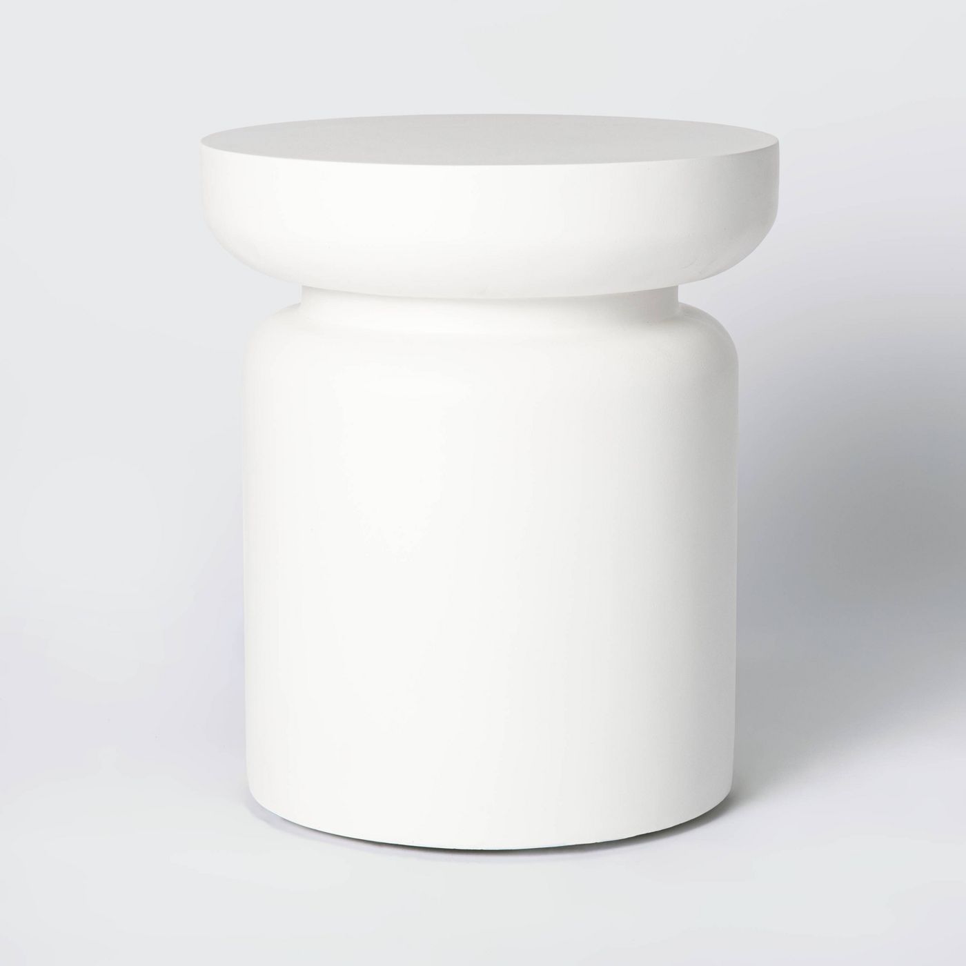 Turned Drum Patio Accent Table - Threshold™ designed with Studio McGee - image 1 of 5