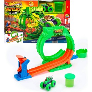 Hot Wheels™ week8 Hot Wheels Monster Trucks Mutant Chaos, Loop Challenge Playset