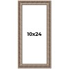PosterPalooza | Panoramic Ornate Gold Picture Frame - UV Acrylic, Foam Board Backing, Hanging Hardware - 2 of 4