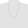 Black Bow Jewelry 1mm Sterling Silver Solid Round Box Chain Necklace - 2 of 4