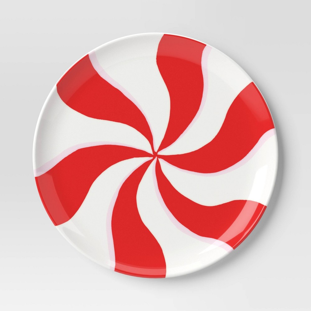 upc-198101339003-10-christmas-melamine-peppermint-swirl-dinner-plate