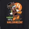 Women's - Disney - Gawrsh It's Halloween Lightweight French Terry Wide Neck Long Sleeve Shirt - 2 of 4