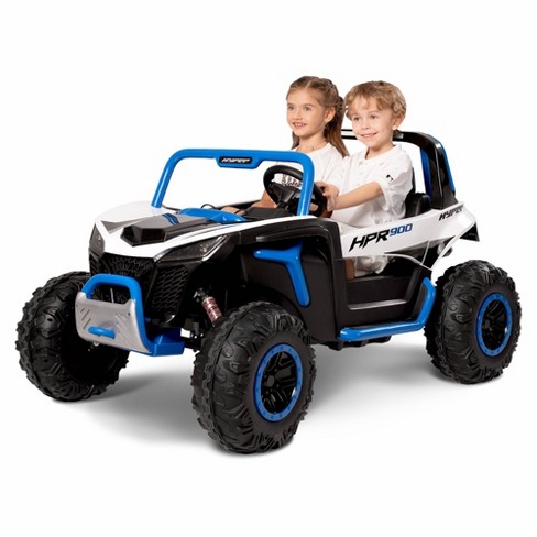 Hyper Hpr900 Utv 12 Volt Battery Powered Utv For Kids Black blue Target