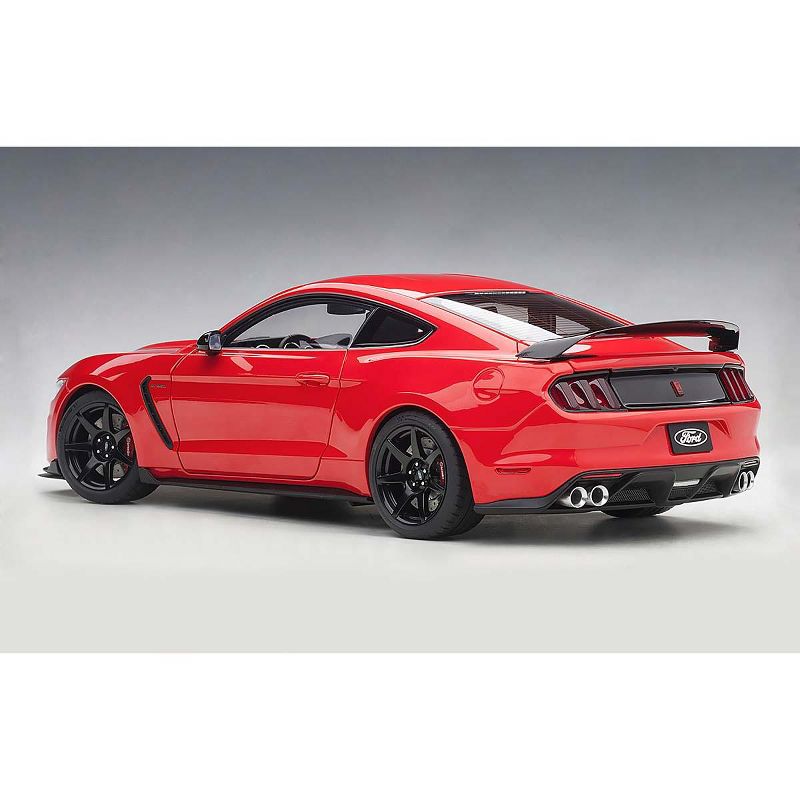 Ford Mustang Shelby GT-350R Race Red 1/18 Model Car by Autoart, 4 of 5