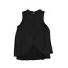 bar III Womens Layered Contrast Knit Blouse - 2 of 2