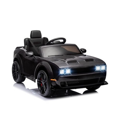 Kids Electric Car | Licensed Dodge Challenger Ride-On 12V Battery-Powered Vehicle with Remote