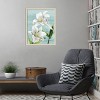 Amanti Art Peaceful Lilies I by Grace Popp Wood Framed Wall Art Print - 4 of 4