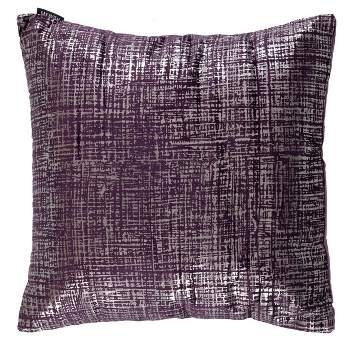 Prenlia Pillow - Purple/Silver - 18" X 18" - Safavieh.