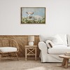 Stupell Industries Lamb Resting in Meadow Black Framed Floater Canvas Wall Art - 2 of 4