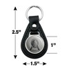 Game Of Thrones Iron Throne Icon Black Leather Keychain - 2 of 4
