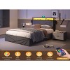 SeaCamel Must - Have! LED Queen Bed Frame - Storage Headboard & Charging Station, Rock - Solid, No Box Spring, Easy Assembly, Noise - Free - 4 of 4