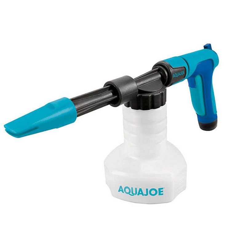 Aqua Joe 2-in-1 Hose-Powered Adjustable Foam Cannon Spray Gun Blaster, 1 of 4