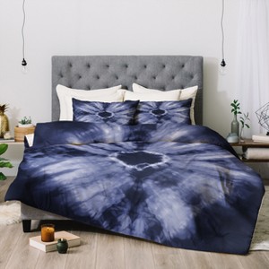 Navy Amy Sia Comforter Set (Twin) - Deny Designs, Size: twin extra long, Blue