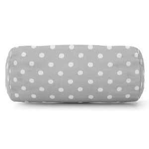 Majestic Home Goods,Bolster Pillow Ikat Dot - 1 of 4
