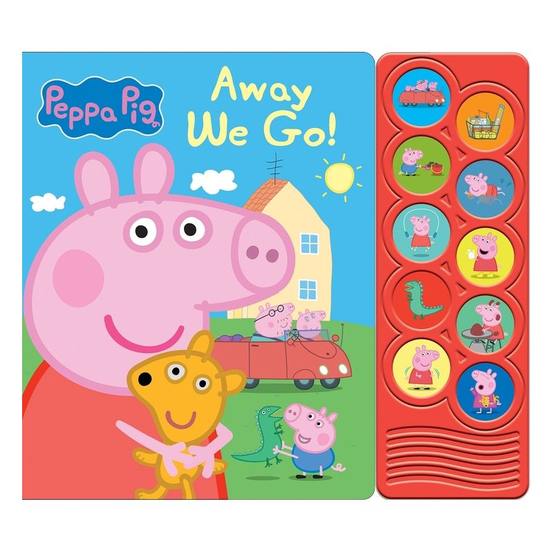 Peppa Pig: Away We Go! Sound Book - by  Pi Kids (Mixed Media Product), 1 of 5
