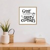 16" x 16" Laundry Room I by Chris Paschke Framed Wall Canvas White - Amanti Art: Modern Typography Decor - 4 of 4