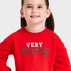 Toddler Girls' Fleece Sweatshirt - Cat & Jack™ - 2 of 4