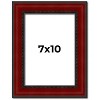 PosterPalooza | Photo Size Weathered Red Picture Frame - UV Acrylic, Foam Board Backing, Hanging Hardware - 2 of 4