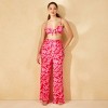 Women's Ruffle Waist Cover Up Pants - Shade & Shore™ - 3 of 4